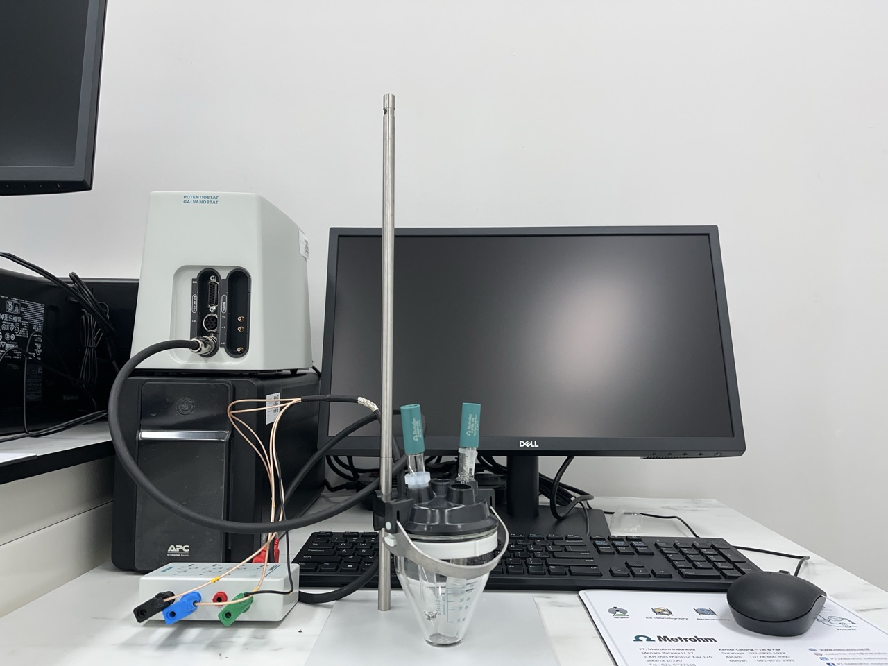 Potentiostat/Galvanostat with Electrochemical Impedance Spectroscopy