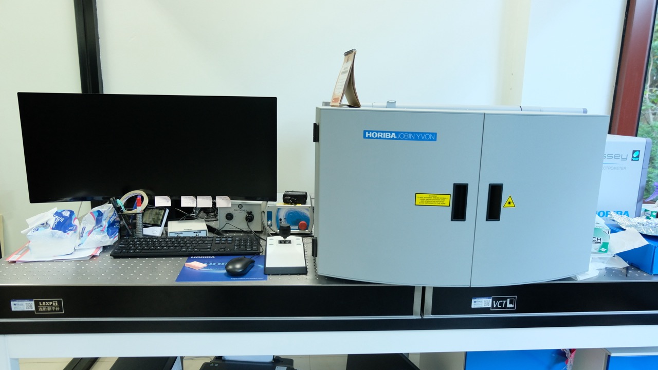Horiba Micro Confocal Raman Fast Imaging & Micro Photoluminescence With High Resolution Spectrometer
