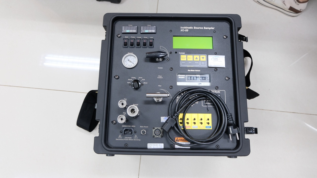 Alat Sampling Isokinetik Debu (Isokinetic Dust Sampler) Method 17 dengan Praktik Lapangan